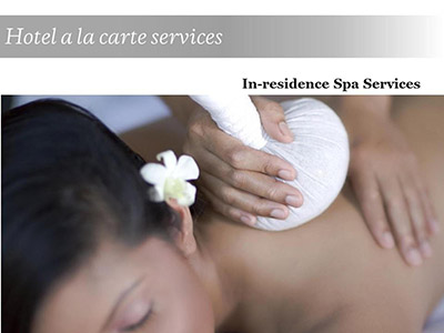 In-Residence Spa Services